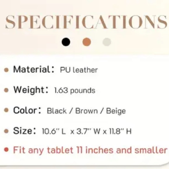 Tan Shoulder Bag - Picture 7 of 8